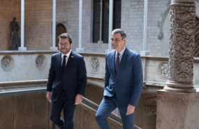 ep archivo   el presidente del gobierno pedro sanchez d y el president de la generalitat de