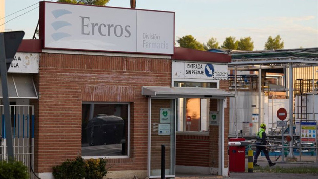 ep archivo   fachada de la sede de ercros en aranjuez madrid espana el consejo de ministros ha