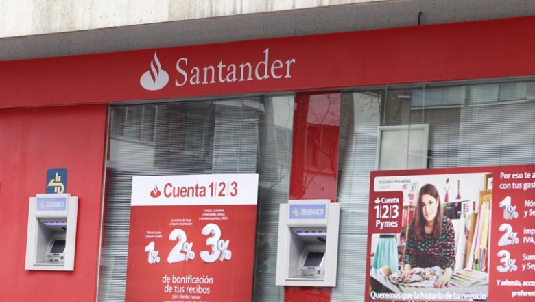 ep archivo sucursal del banco santander ep archivo sucursal del banco santander