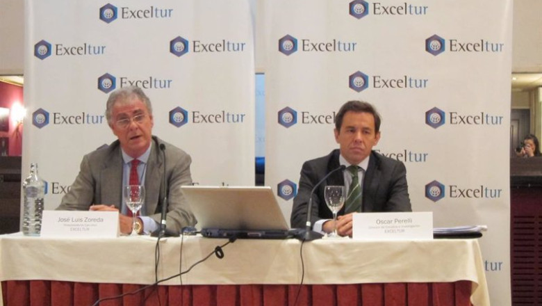 ep archivo vicepresidente ejecutivo de exceltur jose luis zoreda y el director del departamento de ep archivo vicepresidente ejecutivo de exceltur jose luis zoreda y el director del departamento de