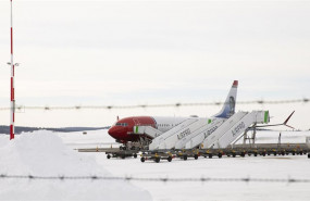 ep boeing 737 max 8 at kittila airport in finland ep boeing 737 max 8 at kittila airport in finland