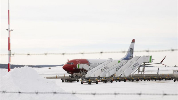 Boeing 737 MAX | Irene Stachon/Lehtikuva/dpa ep boeing 737 max 8 at kittila airport in finland