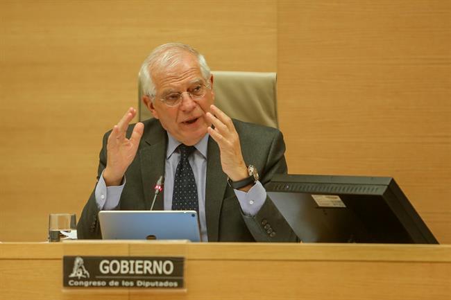 Comparecencia de Josep Borrell en el Congreso para explicar la posición española | Ricardo Rubio - Europa Press ep comparecenciajosep borrellcongresoexplicarposicion espanola