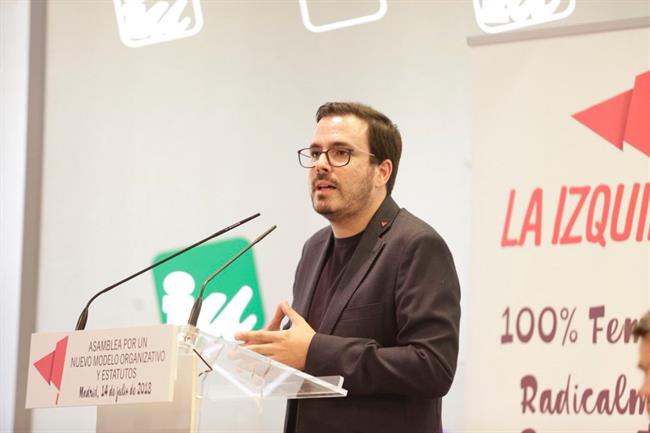 El coordinador federal de Izquierda Unida, Alberto Garzón | IZQUIERDA UNIDA ep coordinador federalizquierda unida alberto garzon 20180714123602