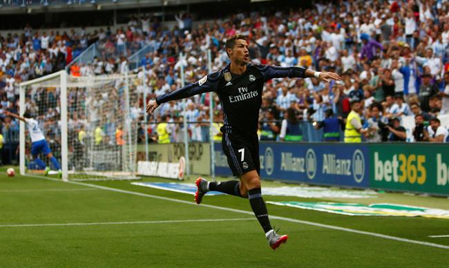 Cristiano celebra el 0-1 ante el Málaga | JON NAZCA ep cristiano celebra0-1malaga