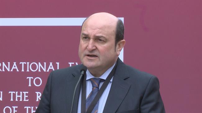 El del presidente del PNV, Andoni Ortuzar, en rueda de prensa | EUROPA PRESS ep del presidentepnv andoni ortuzar en ruedaprensa