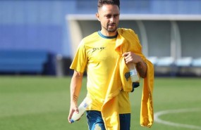 ep delanterorcd espanyol sergio garciaun entrenamiento