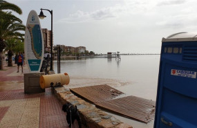 ep el agua del mar ha anegado una playa en la localidad murciana de san pedro del pinatar donde se 20190925142703