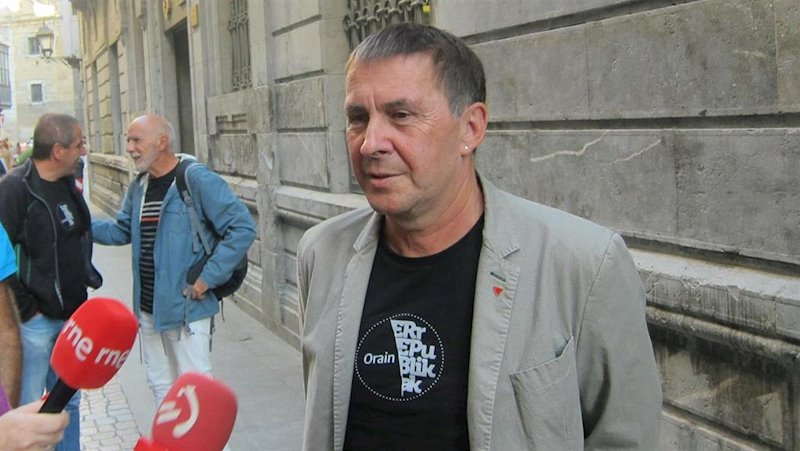 ep el coordinador de eh bildu arnaldo otegi en declaraciones a los medios