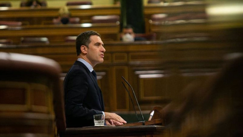 El diputado del PP Miguel Ángel Castellón defiende una proposición no de ley sobre adecuación de la normativa de contratación pública a la situación económica actual en el Congreso | CONGRESO ep el diputado del pp miguel angel castellon defiende una proposicion no de ley sobre adecuacion de