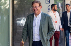 ep el president de la generalitat valenciana ximo puig entra en la reunion del comite federal del