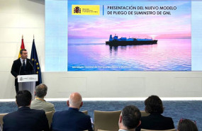 ep el presidente de puertos del estado gustavo santana en la presentacion del modelo unificado de