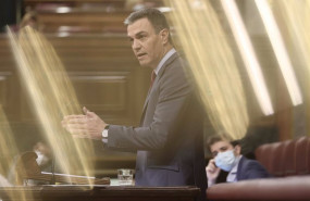 ep el presidente del gobierno pedro sanchez interviene en una sesion plenaria en el congreso