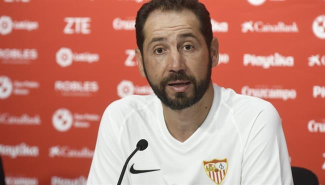 El entrenador del Sevilla FC, Pablo Machín | SEVILLA FC ep entrenadorsevilla fc pablo machin