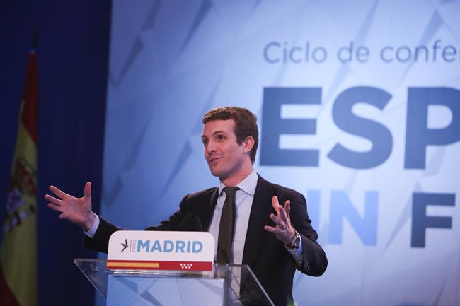 Pablo Casado, dirigente del PP. | Ricardo Rubio - Europa Press - Archivo ep fotoarchivopablo casado 20181223091403