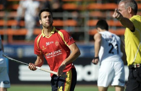 ep gabriel dabanch en un partido con la seleccion espanola