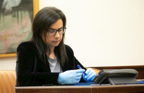 ep la diputada del pp ana belen vazquez durante la comparecencia del ministro del interior fernando
