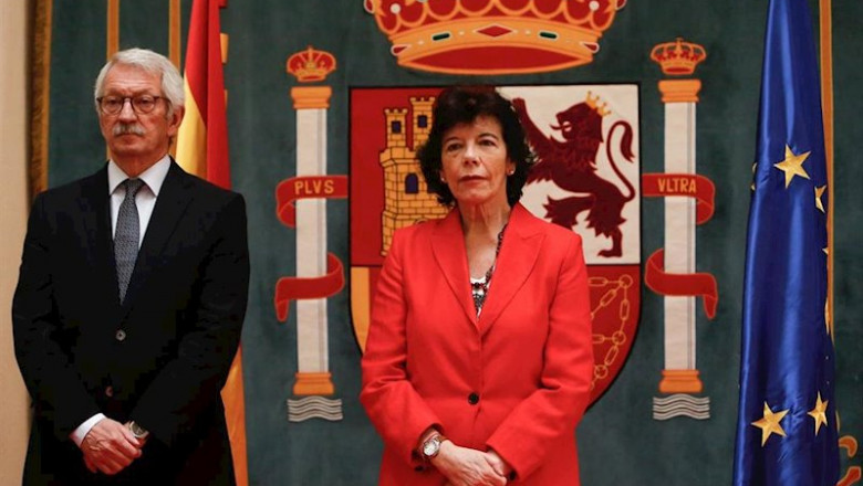 ep la ministra de educacion y formacion profesional isabel celaa y el secretario de estado de