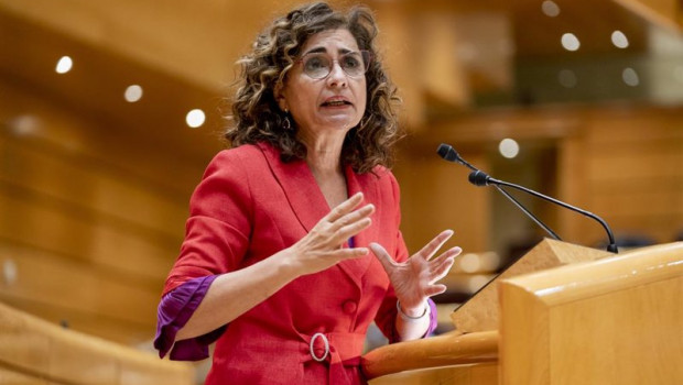 ep la ministra de hacienda maria jesus montero en el senado
