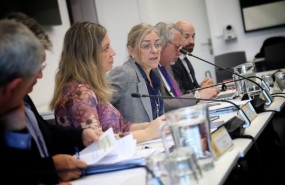 ep la secretaria de estado de funcion publica consuelo sanchez naranjo durante la reunion celebrada