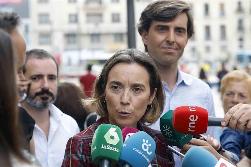 ep los vicesecretarios del pp cuca gamarra y pablo montesinos en malaga