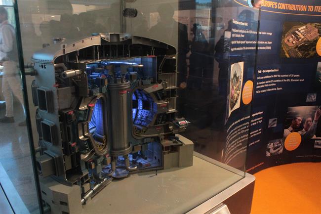 Maqueta del reactor de fusión nuclear ITER | Europa Press - Archivo ep maquetareactorfusion nuclear iter
