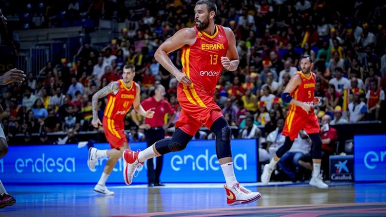 Marc Gasol lidera a la selección española. | @NPHOTO-ALBERTO NEVADO/FEB ep marc gasol lidera a la seleccion espanola