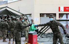 ep militares en labores de lucha contra el coronavirus