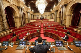 ep pleno telematico del parlament por el coronavirus con 21 diputados