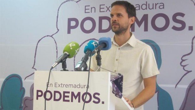 ep portavozgrupo parlamentario podemos alvaro jaen en ruedaprensa