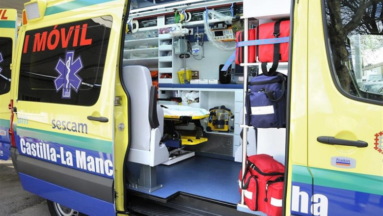 UVI movil, ambulancia, transporte sanitario, SESCAM | EUROPA PRESS - Archivo ep uvi movil ambulancia transporte sanitario sescam 20190718092203