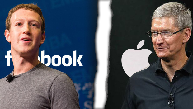 look zuckerberg tim cook apple