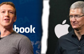 facebook zuckerberg apple cook ruptura