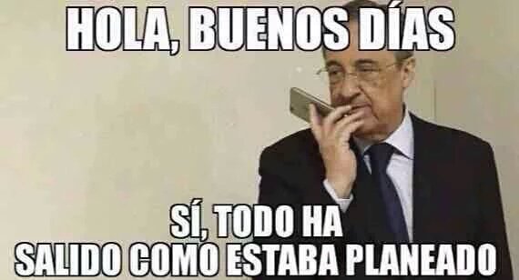 Florentino PÃƒÂ©rez en el Sorteo Champions