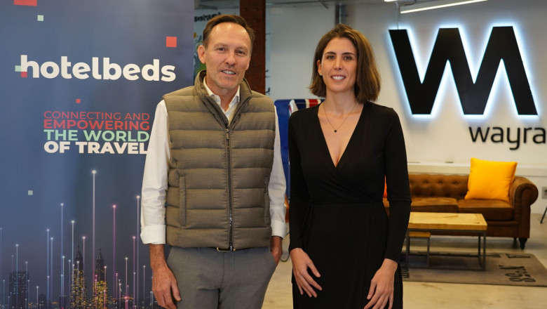 foto   irene gmez luque directora de telefnica open innovation y nicolas huss ceo de hotelbeds 