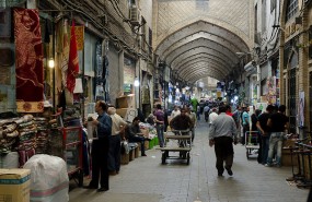 Iran Tehran Market Bazaar Iran Tehran Market Bazaar