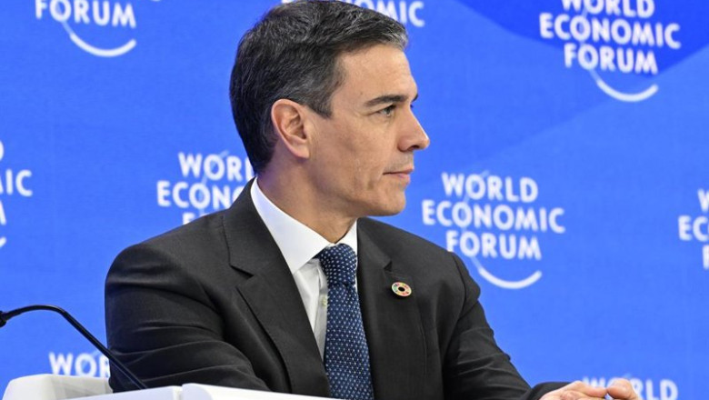 ep archivo el presidente del gobierno pedro sanchez durante el foro economico mundial de davos a ep archivo el presidente del gobierno pedro sanchez durante el foro economico mundial de davos a