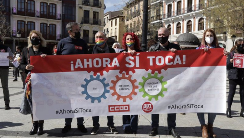 ep archivo el secretario general de ugt pepe alvarez 3i y el secretario general de ccoo unai sordo ep archivo el secretario general de ugt pepe alvarez 3i y el secretario general de ccoo unai sordo