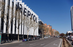 ep archivo   fachada de la sede de repsol en madrid espana