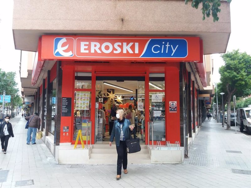 Eroski cerró 2020 aumentando un 2,1% sus ventas, hasta los 5.376 millones