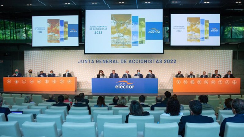 ep archivo imagen grupo elecnor junta general de accionistas 2022 ep archivo imagen grupo elecnor junta general de accionistas 2022