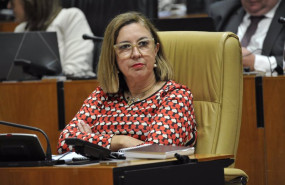ep archivo   la consejera de agricultura ganaderia y desarrollo sostenible mercedes moran en una