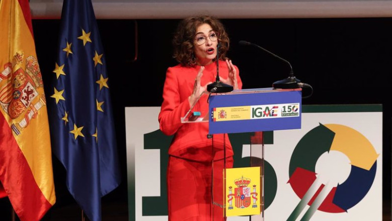Archivo - La vicepresidenta primera y ministra de Hacienda, María Jesús Montero. | Marta Fernández Jara - Europa Press - Archivo ep archivo la vicepresidenta primera y ministra de hacienda maria jesus montero 20240430184006