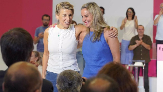 ep archivo   la vicepresidenta segunda y lider de sumar yolanda diaz i y la diputada de sumar por