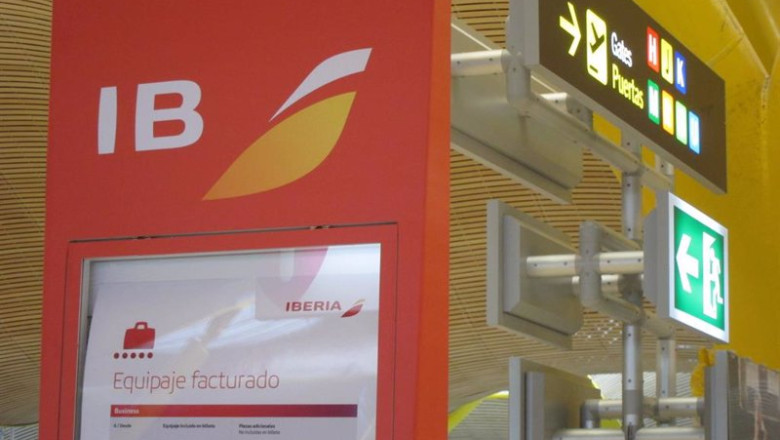 ep archivo mostrador de iberia ep archivo mostrador de iberia