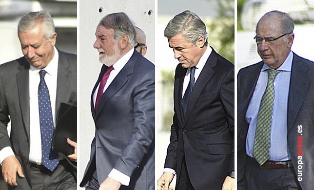 Arenas, Acebes, Mayor Oreja y Rato llegan a la Audiencia para declarar | EUROPA PRESS ep arenas acebes mayor orejarato lleganla audienciadeclarar