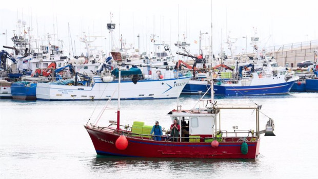 ep barcos amarrados en el puerto de santona a 25 de marzo de 2022 en santona cantabria espana