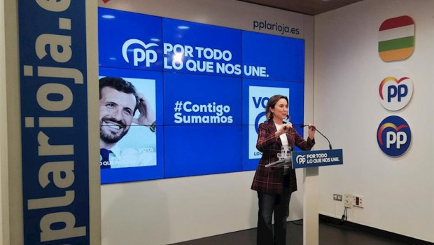 ep cuca gamarra candidata del pp al congreso por la rioja y vicesecretaria de politicas sociales del