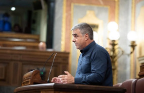 ep el diputado de eh bildu mikel otero en el congreso