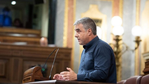 ep el diputado de eh bildu mikel otero en el congreso